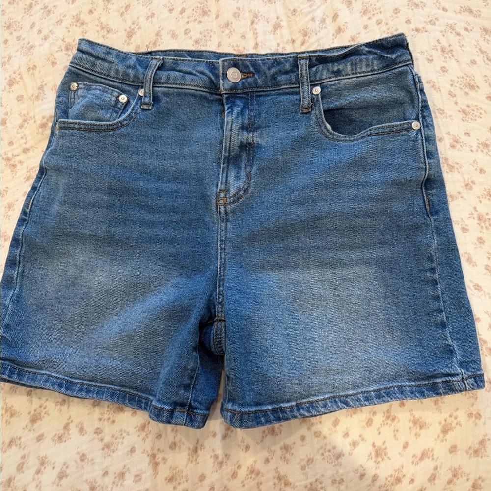 BCBGeneration Classic Blue Jean Shorts